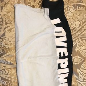 Two Victoria secret t-shirts